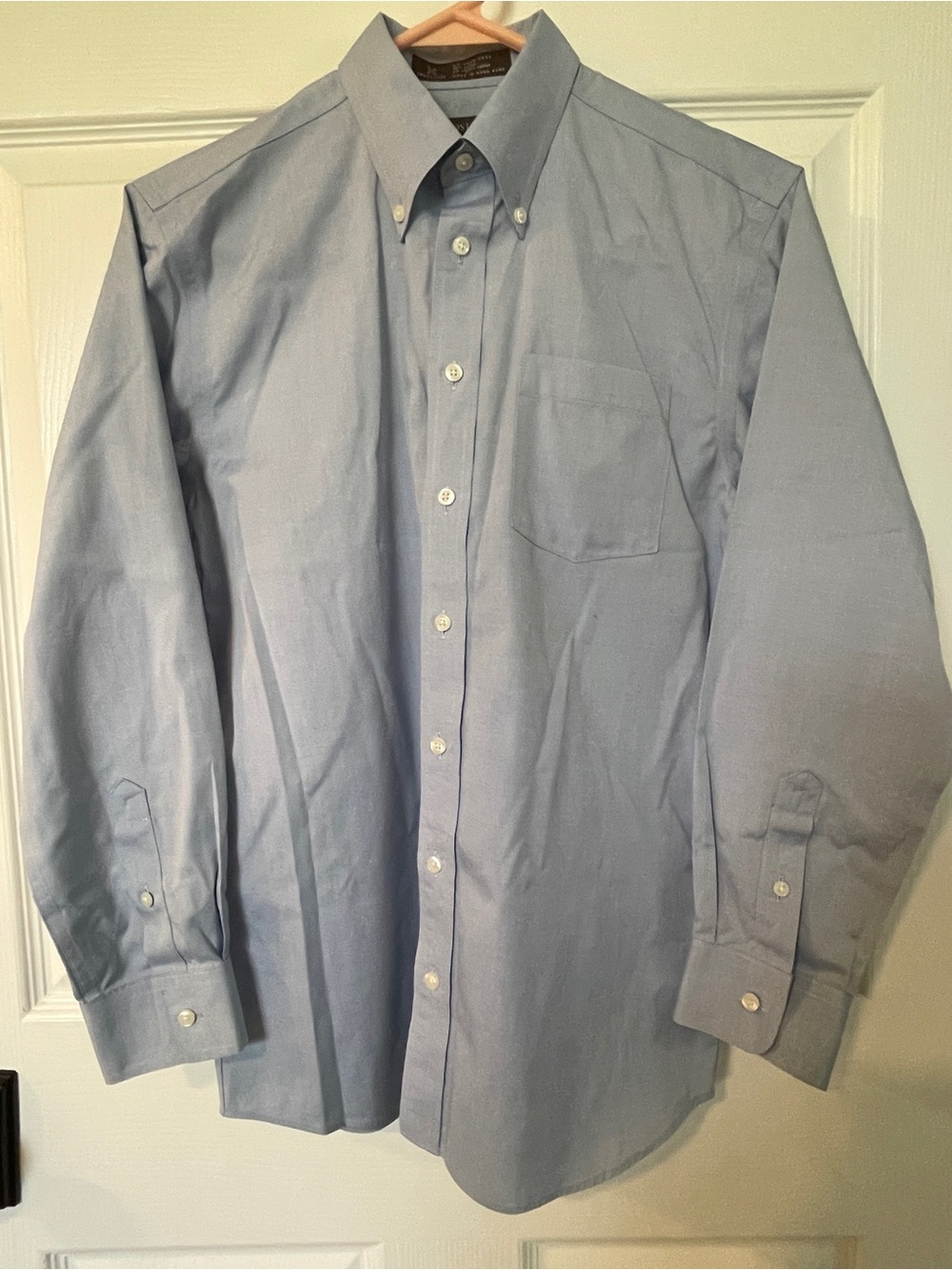 Boy’s Classic Light Blue Button-Down Dress Shirt